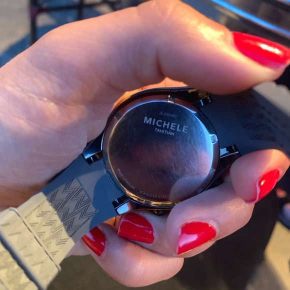Michele rubber watch main image 4